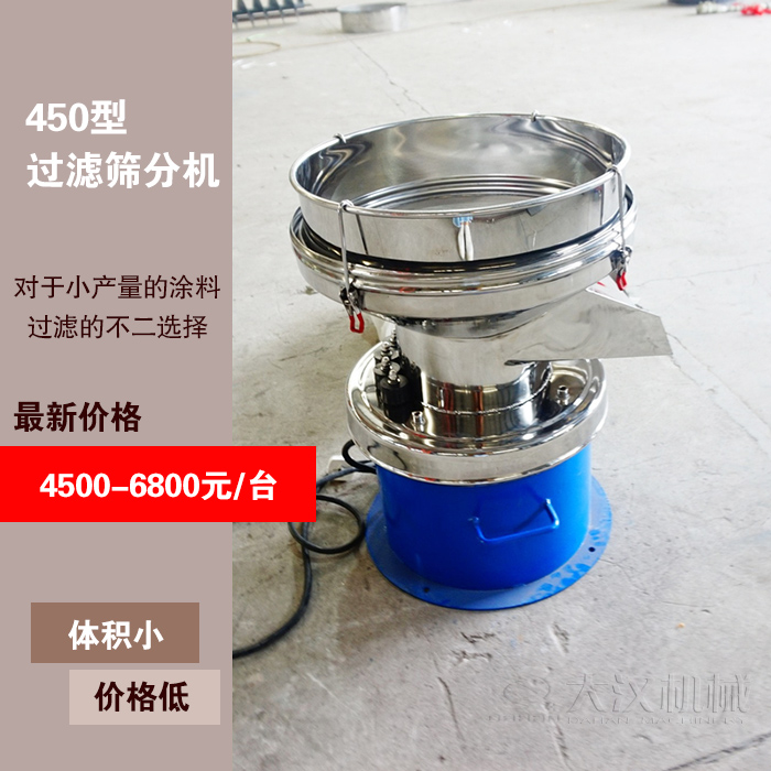 涂料振動篩分機